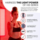 Hooga HG1500 Professional Full-Body Red Light Therapy Panel With Power Switches For Customized Treatments (SAK56821) - Saksby Wholesale - Features