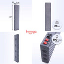 Hooga PRO1500 1500W Pro Grade Full-Body Light Therapy Panel With Flicker Free LEDs (SAK59243) - Saksby Wholesale - Dimensions And Weight