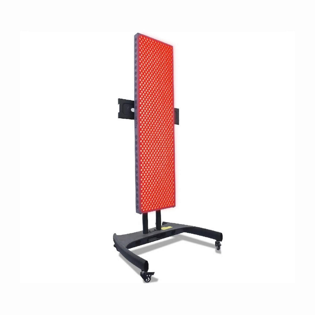 Hooga PRO4500 4500W Full-Body Red Light Therapy Panel (SAK96423) - Saksby Wholesale - Front Side View With Stand Bracket