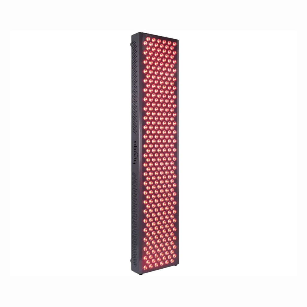 Hooga ULTRA1500 Medical-Grade Red Light Therapy Panel With Adjustable Timer (SAK34529) - Saksby Wholesale - Left Side View With Redlight