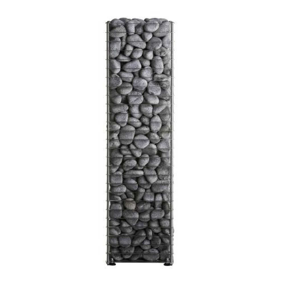 HUUM CLIFF Slim Electric Stainless Steel Sauna Heater With 2 Prop Blocks (SAK48752) - SAKSBY