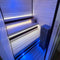 HUUM CLIFF Slim Electric Stainless Steel Sauna Heater With 2 Prop Blocks (SAK48752) - SAKSBY
