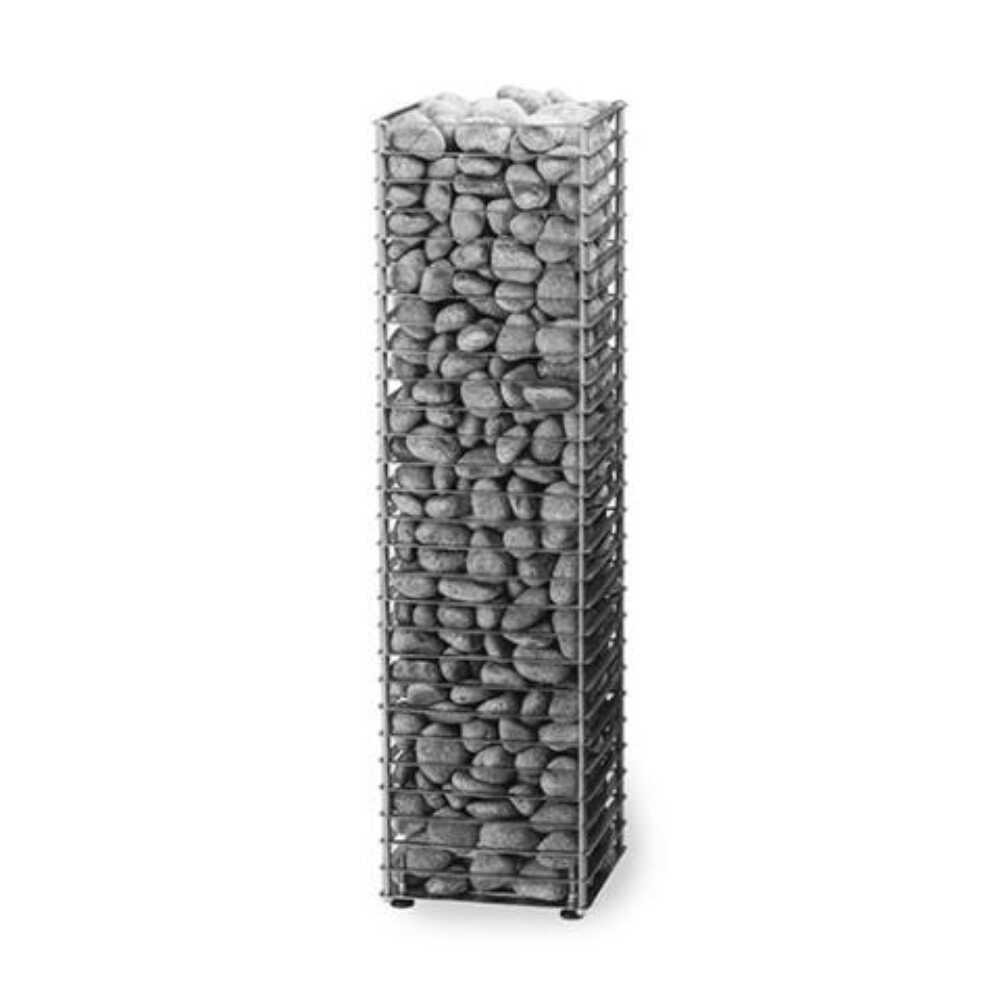 HUUM CLIFF Slim Electric Stainless Steel Sauna Heater With 2 Prop Blocks (SAK48752) - SAKSBY