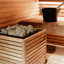 HUUM CORE Thermo-Aspen Wood Exterior Sauna Heater, 6.5KW -10.5 KW (SAK37291) - Saksby Wholesale - Sauna Room View