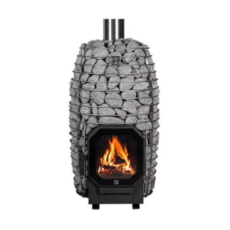 HUUM HIVE FLOW 9.8KW Wood-Burning Sauna Stove [H1015012] SAKSBY - Front View