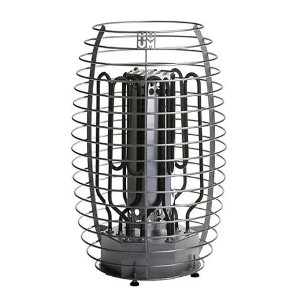 HUUM HIVE Mini Floor Mount Traditional Steel Sauna Heater With Hive Air Tunnel (SAK91438) - SAKSBY