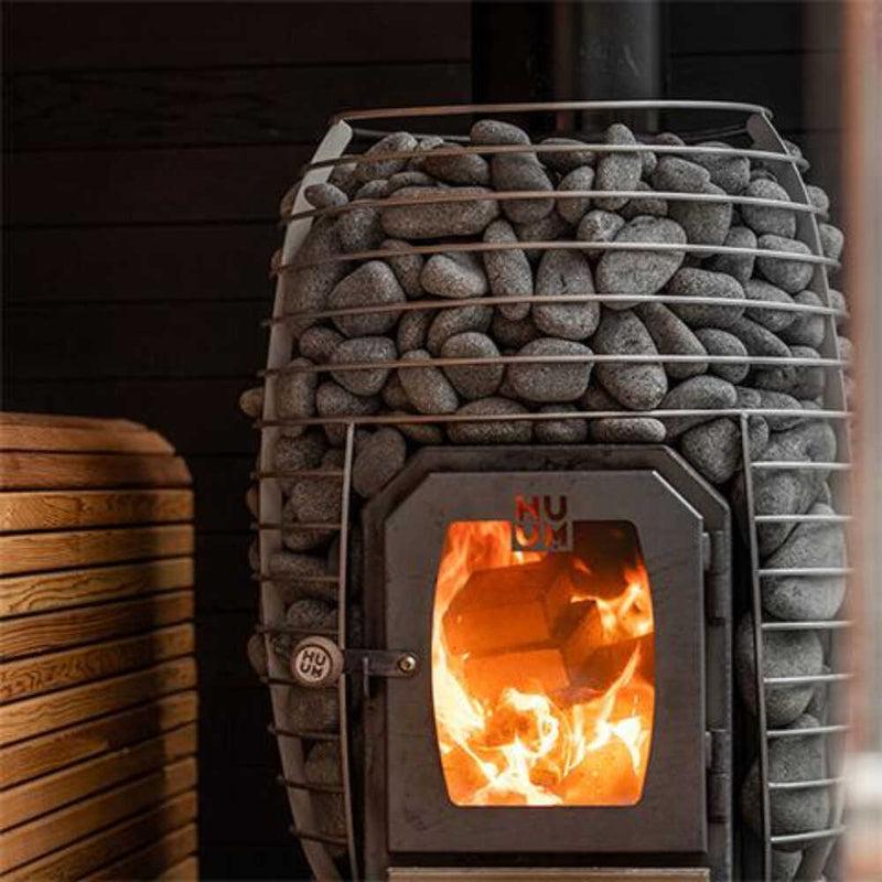 HUUM HIVE Wood Fired Stainless Steel Sauna Stove (SAK67159) - SAKSBY