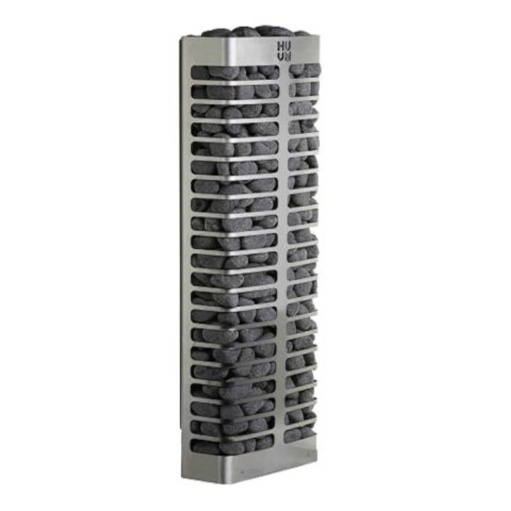 HUUM STEEL Mini 4 Stainless Steel Wall Mount 3.5kW Sauna Heater, 38.4" (SAK91573) -SAKSBY
