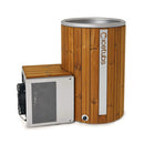 Icetubs IceBarrel Thermowood And Fiberglass Cold Plunge Immersion Tub (SAK68129) - Saksby Wholesale - Side Right View