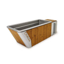 Icetubs IceBath Thermowood And Stainless Steel Cold Therapy Immersion Bath (SAK94720) - Saksby Wholesale - Front Right View