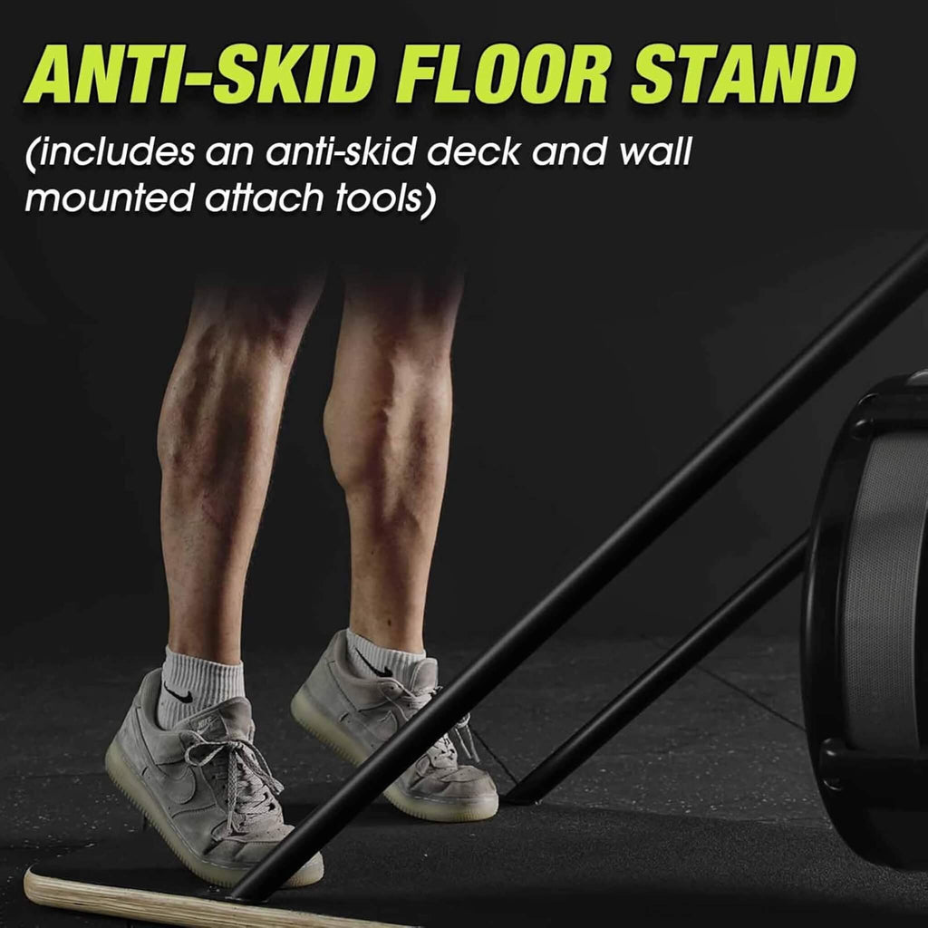 Indoor Ski Training Exercise Machine (SAK19564) - Saksby Wholesale - Anti-Skid Floor Stand