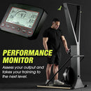 Indoor Ski Training Exercise Machine (SAK19564) - Saksby Wholesale - Performance Monitor