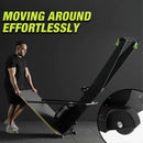 Indoor Ski Training Exercise Machine (SAK19564) - Saksby Wholesale - With Wheels To Move Around