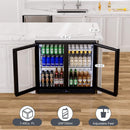 Industrial Freestanding Undercounter Beverage Refrigerator (SAK84019) - Saksby Wholesale - 2-Door Specifications