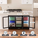 Industrial Freestanding Undercounter Beverage Refrigerator (SAK84019) - Saksby Wholesale - 3-Door Specifications