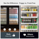 Industrial Freestanding Undercounter Beverage Refrigerator (SAK84019) - Saksby Wholesale - Door Features