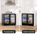 Industrial Freestanding Undercounter Beverage Refrigerator (SAK84019) - Saksby Wholesale - Lifestyle Image In The Kitchen