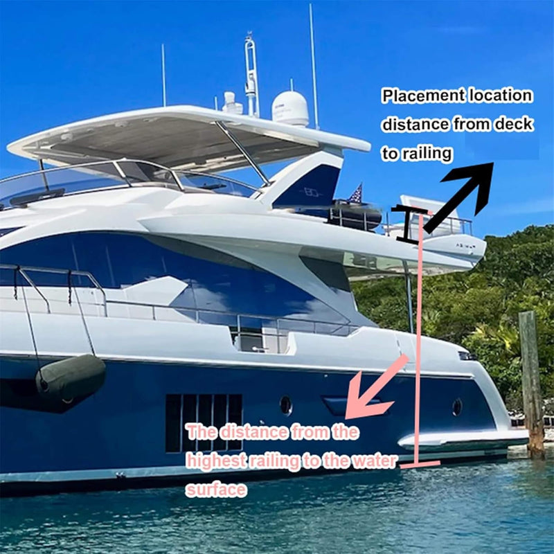 Premium Inflatable Floating Yacht Water Slide With Air Pump And Protection Net (SAK42517)