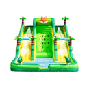 Inflatable Water Slide Park With Pool And Climbing Wall (SAK90736) - Saksby Wholesale - Front View