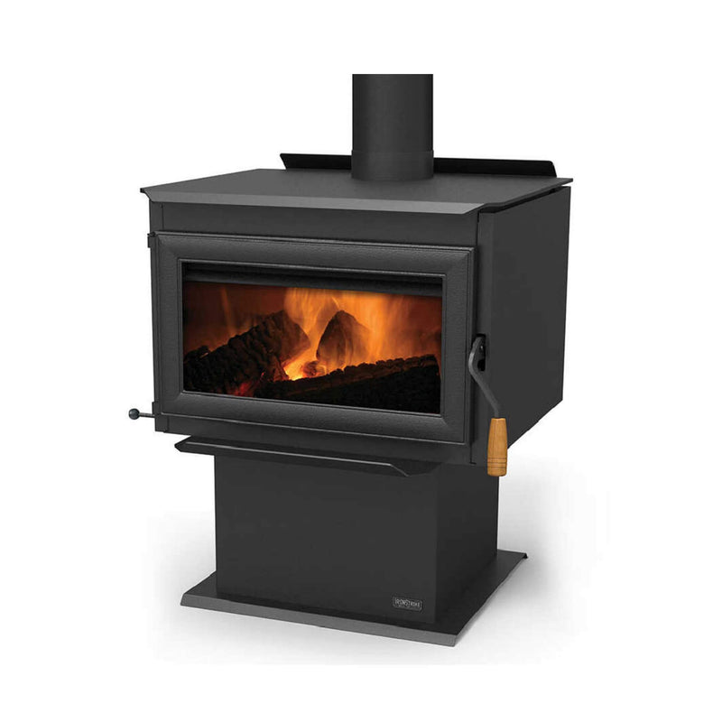 IRON STRIKE TAHOMA 1600 Wood Burning Steel Stove With One Touch Control  [T160GL] (HBG93618) - HBG