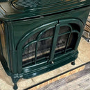 Ironstrike Serefina Modern Freestanding Direct Vent Cast Iron Gas Stove With Protective Sreen [CI1500/1502/1504/2500/2504/2506DVF] (SAK58291) - Saksby Wholesale - Lifestyle Green Top View