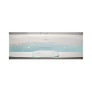 Jacuzzi  Arga 67" Classic Swirlpool Unique Size Whirlpool Bath [JAGF6735PCL6IPW] (SAK85401) - Saksby Wholesale - LED View
