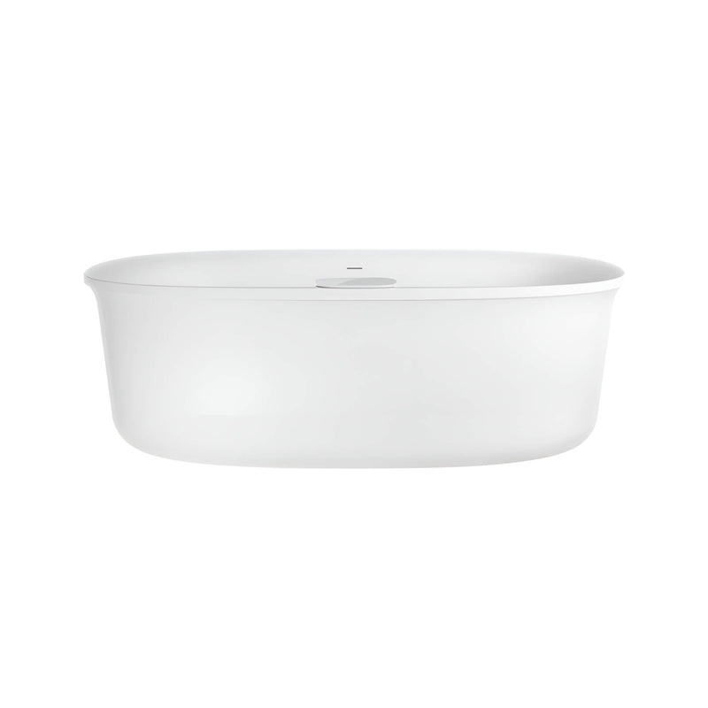 Jacuzzi Arga Unique Size Freestanding Whirlpool Bath (SAK85921) - Saksby Wholesale - Front View