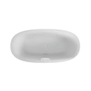 Jacuzzi Arga Unique Size Freestanding Whirlpool Bath (SAK85921) - Saksby Wholesale - Top View