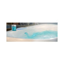 Jacuzzi Arga Unique Size Freestanding Whirlpool Bath (SAK85921) - Saksby Wholesale - With Blue Water View