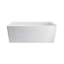Jacuzzi Bianca 66" Acrylic Freestanding Soaking Tub [JBIF6636BUXXXXW] (SAK24931) - Saksby Wholesale - Front View