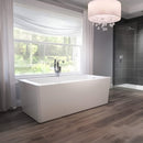 Jacuzzi Bianca 66" Acrylic Freestanding Soaking Tub [JBIF6636BUXXXXW] (SAK24931) - Saksby Wholesale - Lifestyle View