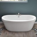 Jacuzzi Bravo 66" Freestanding Air Tub [JBRF6636ACX2XXW] (SAK95865) - Saksby Wholesale - Full View