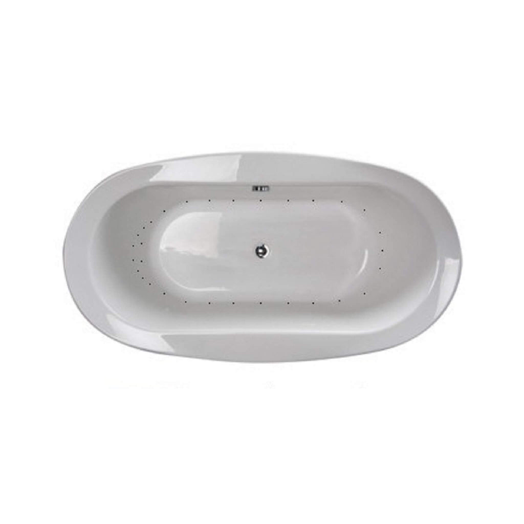 Jacuzzi Bravo 66" Freestanding Air Tub [JBRF6636ACX2XXW] (SAK95865) - Saksby Wholesale - Top View