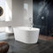 Jacuzzi Celeste 70" Freestanding Ergonomic Soaking Tub [JCEF7032BCXXXXW] (SAK50243) - Saksby Wholesale - Lifestyle View