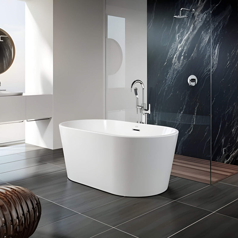 Jacuzzi Celeste 70" Freestanding Ergonomic Soaking Tub [JCEF7032BCXXXXW] (SAK50243) - Saksby Wholesale - Lifestyle View