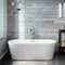 Jacuzzi Celeste 70" Freestanding Ergonomic Soaking Tub [JCEF7032BCXXXXW] (SAK50243) - Saksby Wholesale - Lifestyle View