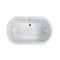 Jacuzzi Duetta 66" Air Tub With 360 Air Flow System [JDUE6636ACR4CXW] (SAK68942) - Saksby Wholesale - Top View