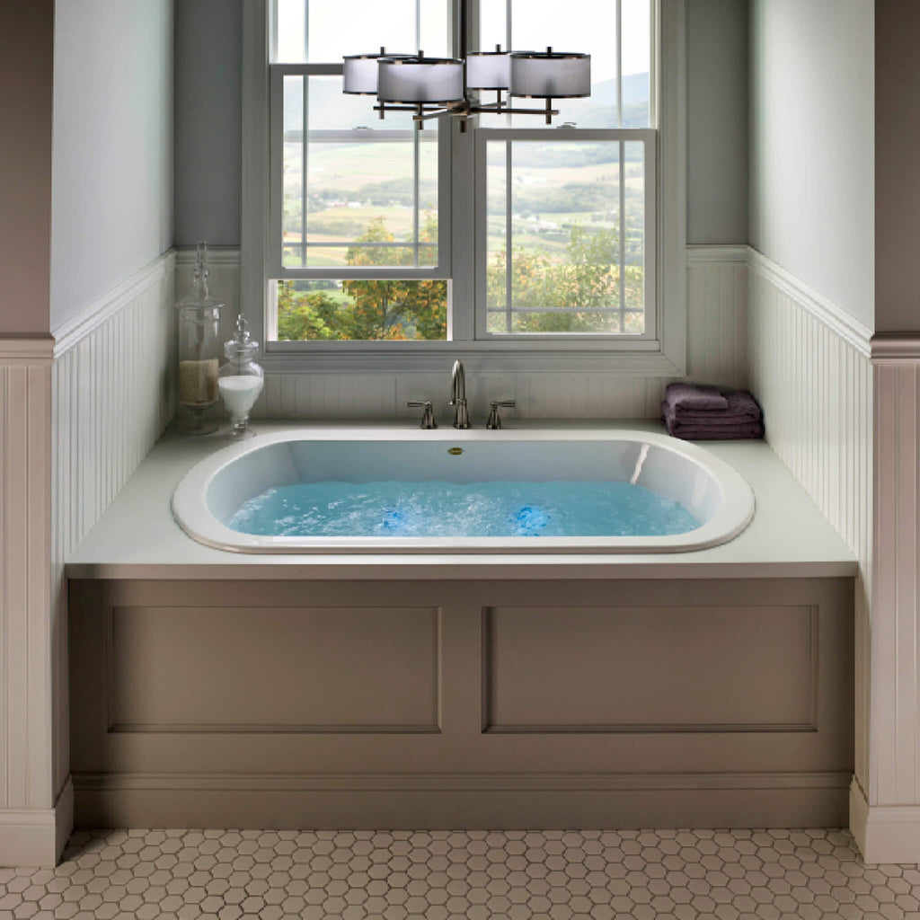 Jacuzzi Duetta 72" Premium Undermount Air Tub With J4 Luxury Control System [JDUE7242ACR4CXW] (SAK65178) - Saksby Wholesale - Room View