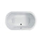 Jacuzzi Duetta 72" Premium Undermount Air Tub With J4 Luxury Control System [JDUE7242ACR4CXW] (SAK65178) - Saksby Wholesale - Top View