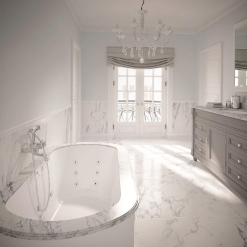 Jacuzzi Duetta 72" Premium Undermount Air Tub With J4 Luxury Control System [JDUE7242ACR4CXW] (SAK65178) - Saksby Wholesale - Room View