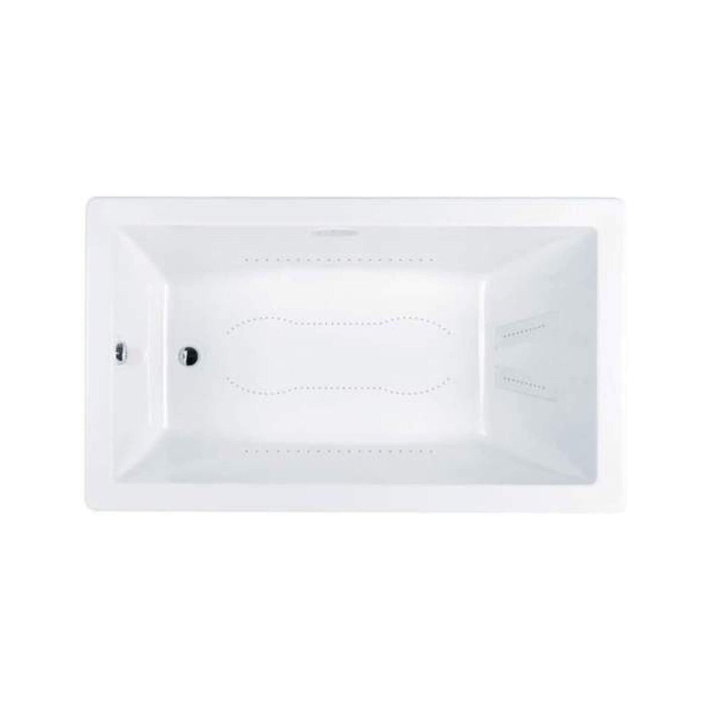 Jacuzzi Elara 66" Drop In Air Tub With Chromatherapy [JELA6636ARL4CXW] (SAK17581) - Saksy Wholesale - Top View