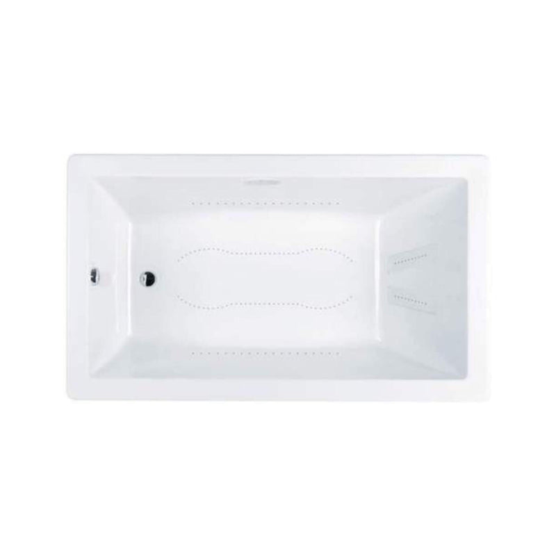 Jacuzzi Elara 66" Drop In Air Tub With Chromatherapy [JELA6636ARL4CXW] (SAK17581) - Saksy Wholesale - Top View