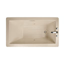 Jacuzzi Elara 66" Rectangle Drop-In Whirlpool Bath [JELL6636WLR2HXWW/YY](SAK42318) - Saksby Wholesale - Top View 
