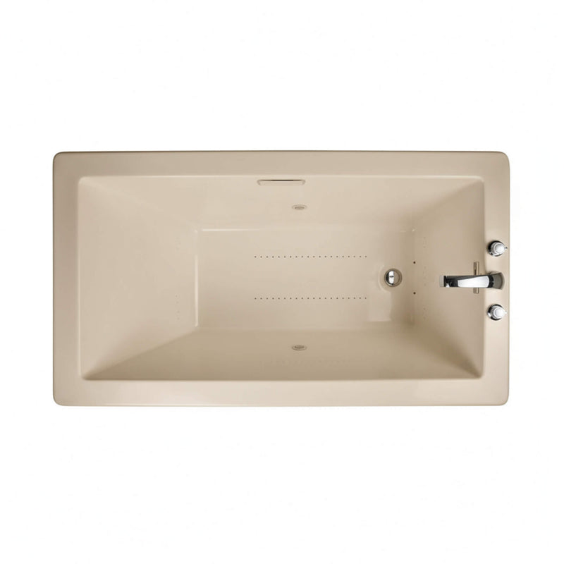 Jacuzzi Elara 66" Rectangle Drop-In Whirlpool Bath [JELL6636WLR2HXWW/YY](SAK42318) - Saksby Wholesale - Top View 