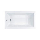 Jacuzzi Elara 72" Drop In Acrylic Air Tub [JELA7236ALR4CXW] (SAK60807) - Saksby Wholesale - Top View