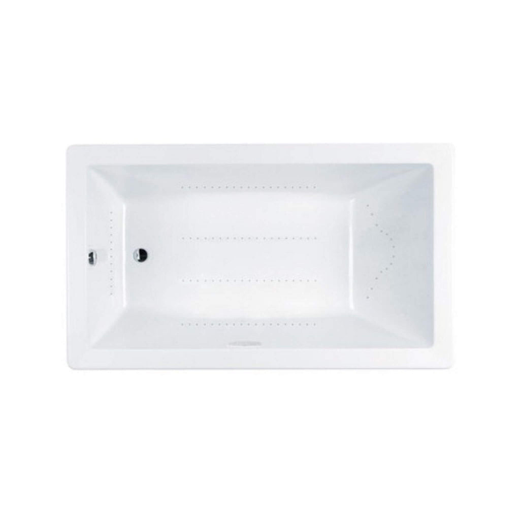 Jacuzzi  Elara 72" Drop In Acrylic Air Tub [JELA7242ALR4CXW] (SAK86271) - Saksby Wholesale - Top View