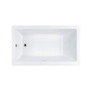 Jacuzzi  Elara 72" Drop In Acrylic Air Tub [JELA7242ALR4CXW] (SAK86271) - Saksby Wholesale - Top View