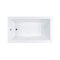Jacuzzi  Elara 72" Drop In Acrylic Air Tub [JELA7242ALR4CXW] (SAK86271) - Saksby Wholesale - Top View