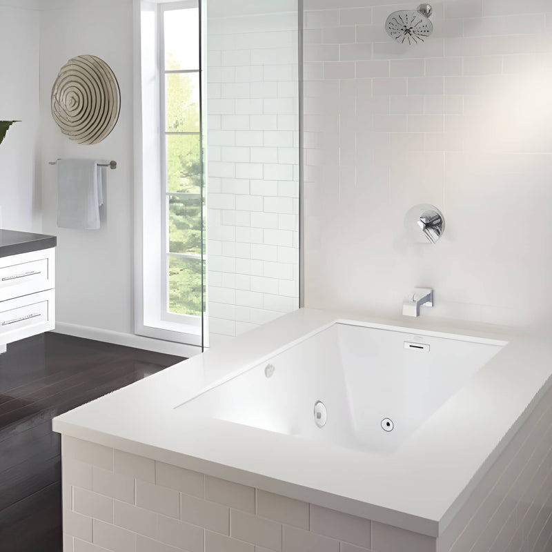 Jacuzzi  Elara 72" Drop In Acrylic Air Tub [JELA7242ALR4CXW] (SAK86271) - Saksby Wholesale - Bathroom View