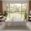 Jacuzzi Elara 72" Rectangle Acrylic Drop-In Whirlpool Bath (SAK18546) - Saksby Wholesale - Bathroom View